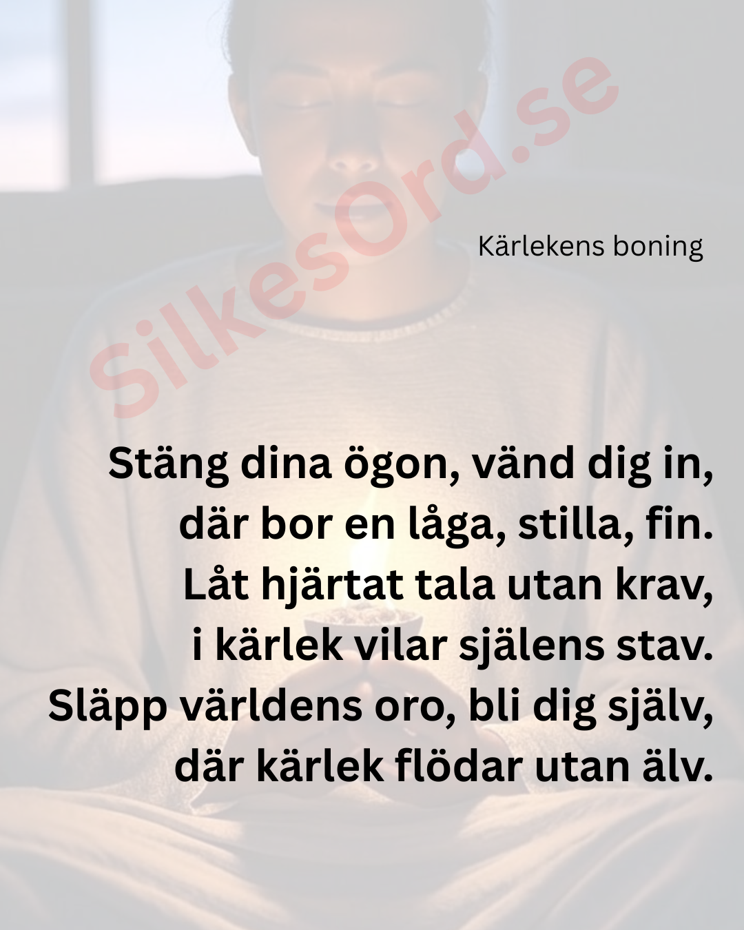 Karlekens boning
